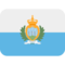 San Marino emoji on Twitter